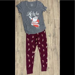 Santa Christmas Pjs
